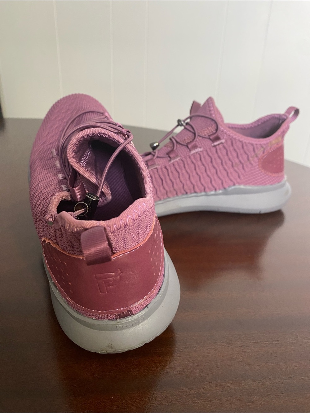 Propet Pink Knit Slip-On Athletic Sneakers9 wide